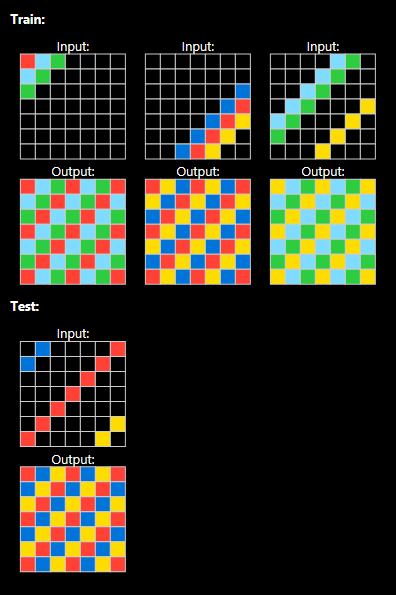 Example 2: diagonal lines pattern